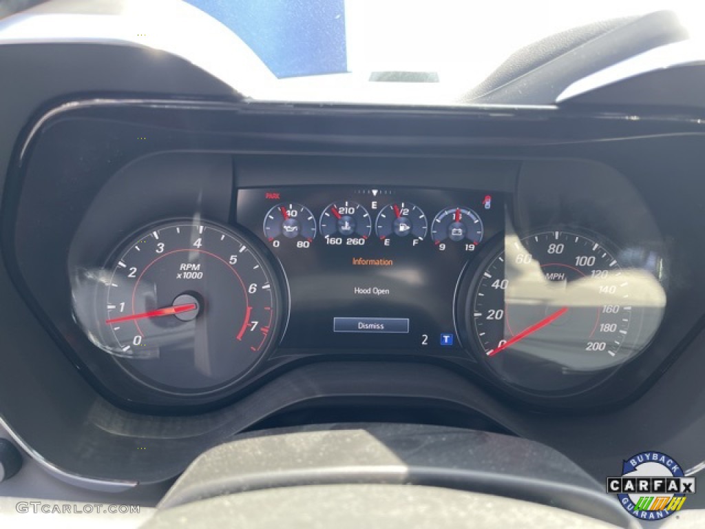 2021 Camaro SS Coupe - Riverside Blue Metallic / Jet Black photo #5