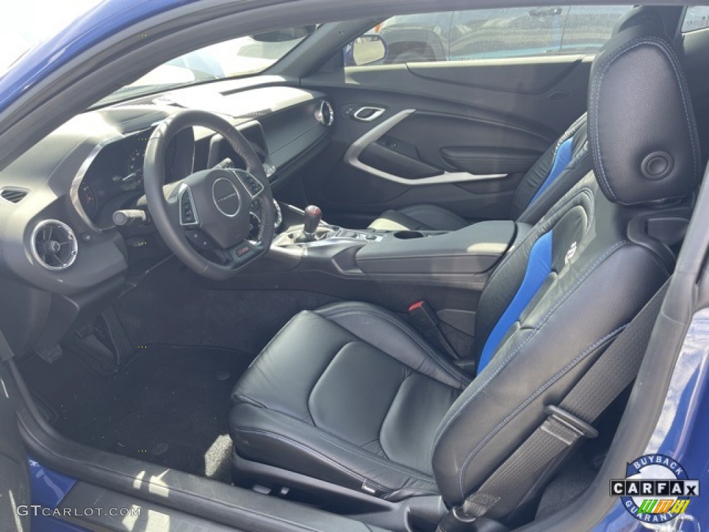 2021 Camaro SS Coupe - Riverside Blue Metallic / Jet Black photo #6