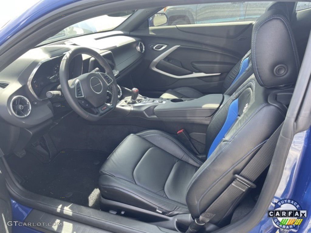 2021 Camaro SS Coupe - Riverside Blue Metallic / Jet Black photo #9