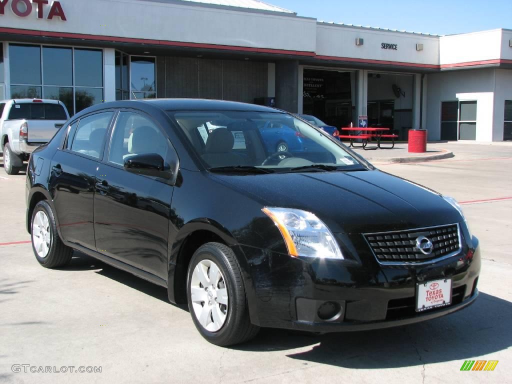 2007 nissan sentra black