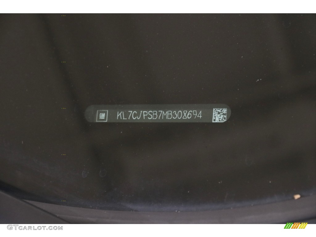 2021 Trax LT AWD - Silver Ice Metallic / Jet Black photo #19