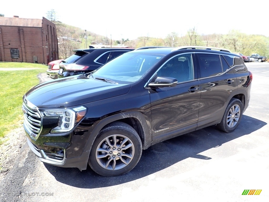 2022 Terrain SLT AWD - Ebony Twilight Metallic / Jet Black photo #1