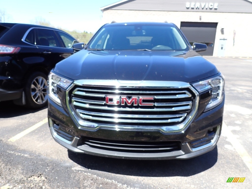 2022 Terrain SLT AWD - Ebony Twilight Metallic / Jet Black photo #2