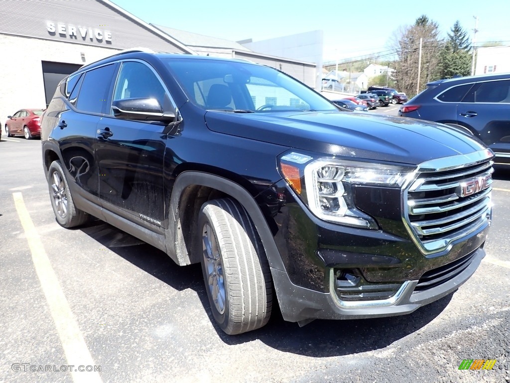 2022 Terrain SLT AWD - Ebony Twilight Metallic / Jet Black photo #3