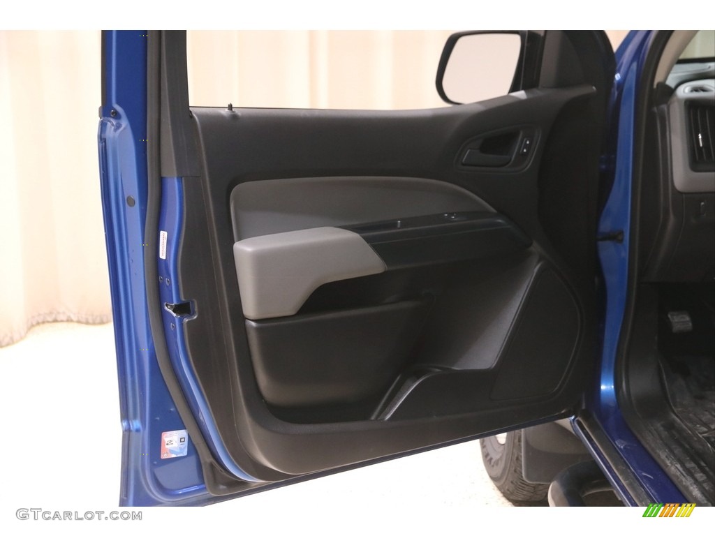 2018 Colorado WT Extended Cab - Kinetic Blue Metallic / Jet Black/Dark Ash photo #4