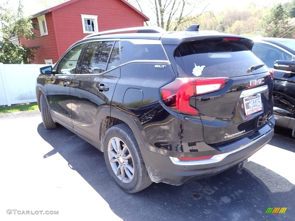 2022 Terrain SLT AWD - Ebony Twilight Metallic / Jet Black photo #5