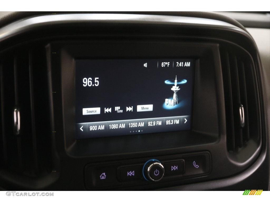 2018 Colorado WT Extended Cab - Kinetic Blue Metallic / Jet Black/Dark Ash photo #10