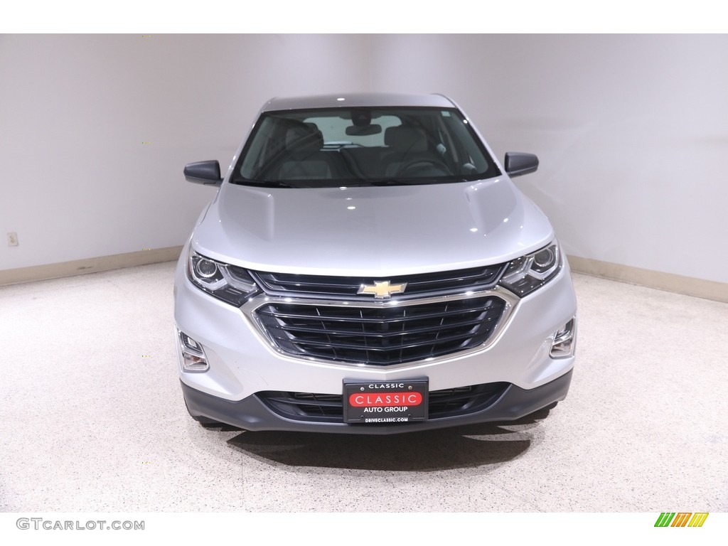 2020 Equinox LS - Silver Ice Metallic / Ash Gray photo #2