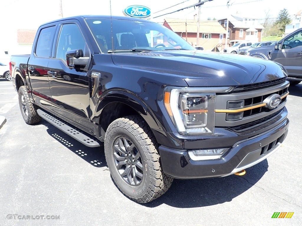 Agate Black Metallic 2023 Ford F150 Tremor SuperCrew 4x4 Exterior Photo #145981674