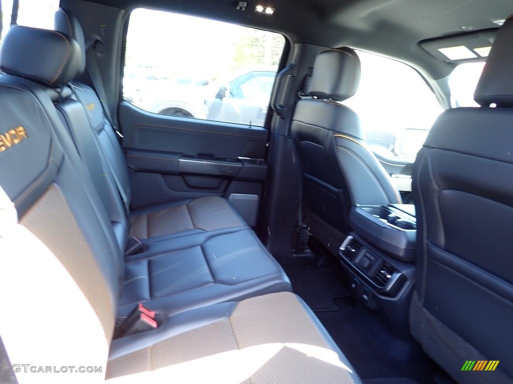 Black/Bronze Interior 2023 Ford F150 Tremor SuperCrew 4x4 Photo #145981698