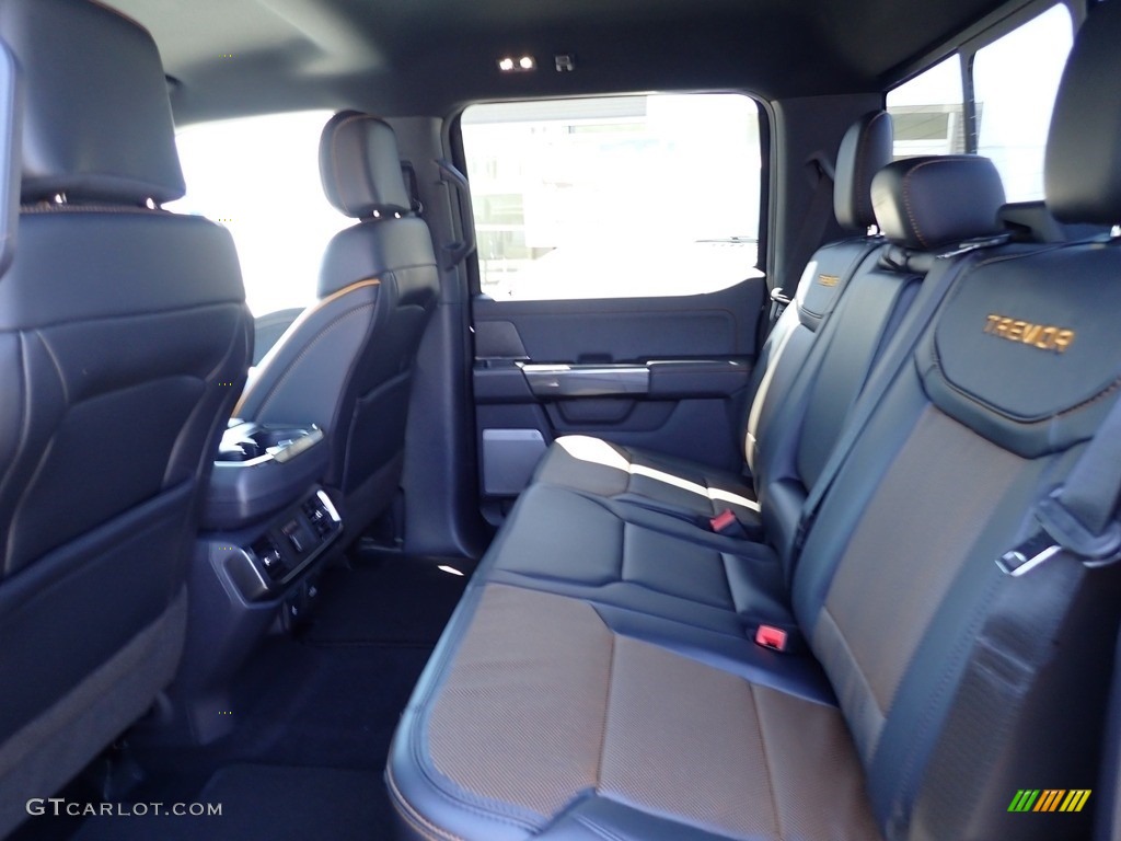 2023 Ford F150 Tremor SuperCrew 4x4 Rear Seat Photo #145981716