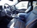 2023 Ford F150 Black/Bronze Interior Front Seat Photo