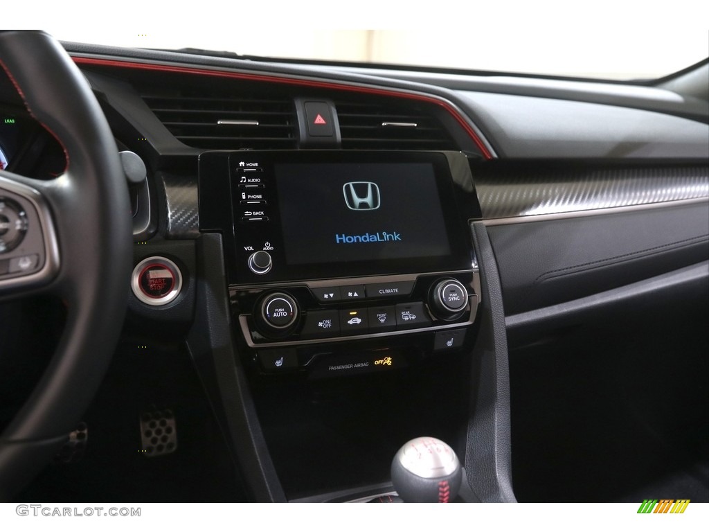 2020 Honda Civic Si Sedan Controls Photos