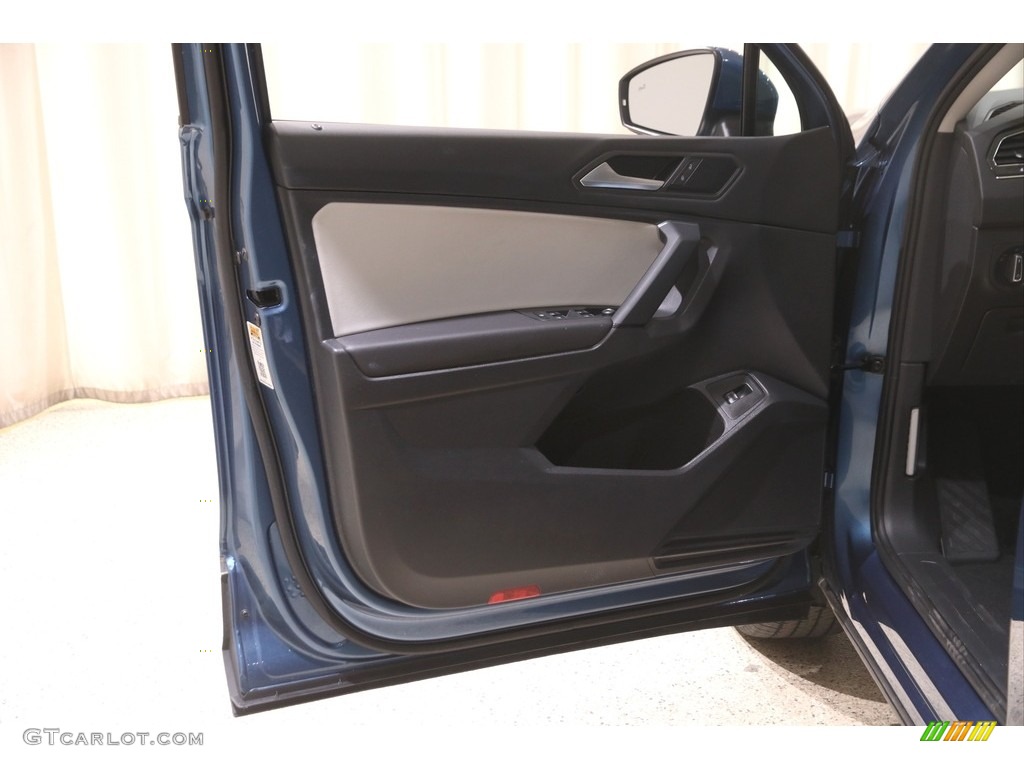 2019 Tiguan SEL 4MOTION - Blue Silk Metallic / Storm Gray photo #4