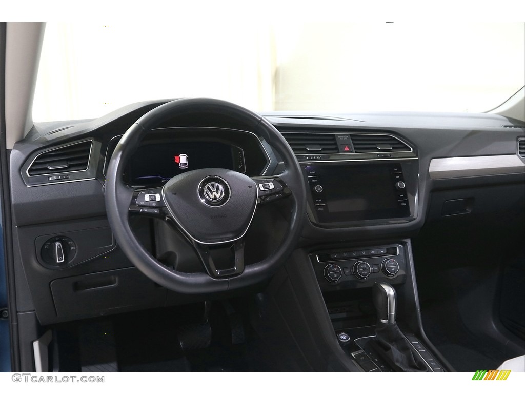 2019 Tiguan SEL 4MOTION - Blue Silk Metallic / Storm Gray photo #6