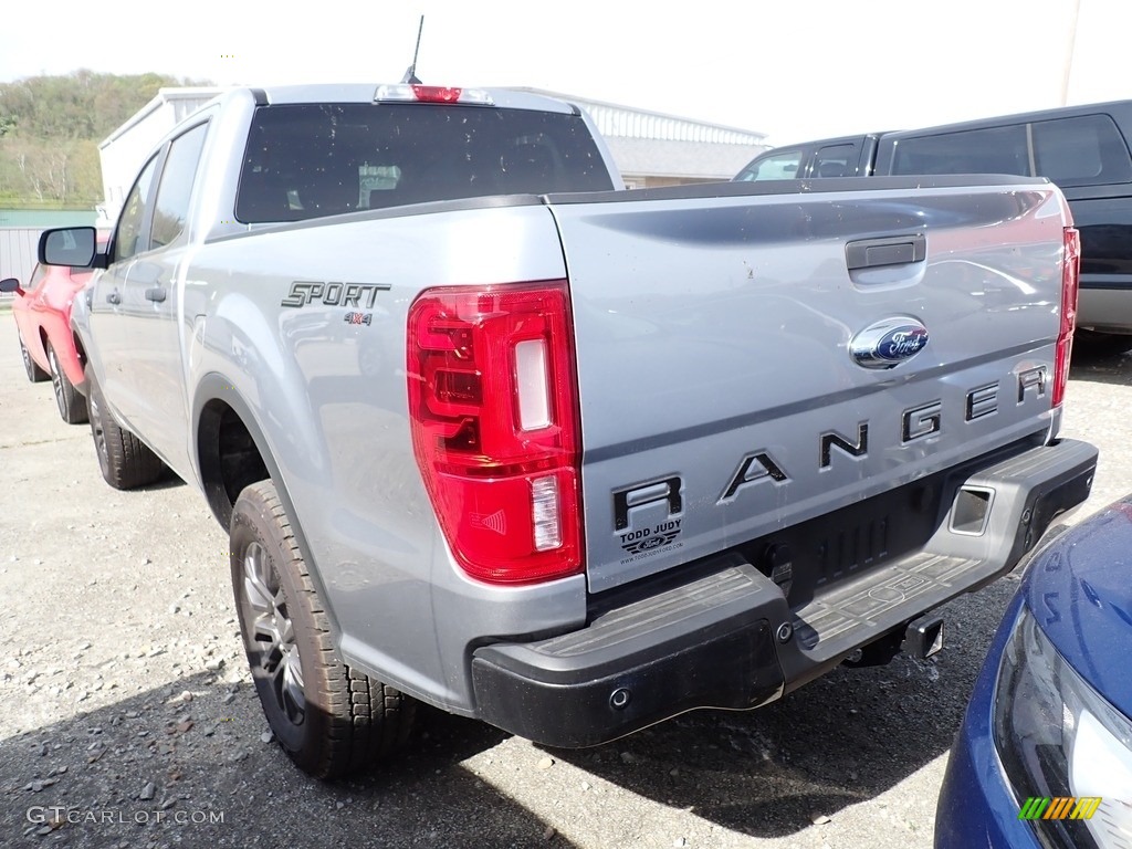 2022 Ranger XLT SuperCrew 4x4 - Iconic Silver Metallic / Ebony photo #2