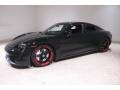 Black 2021 Porsche Taycan 4S Sedan Exterior