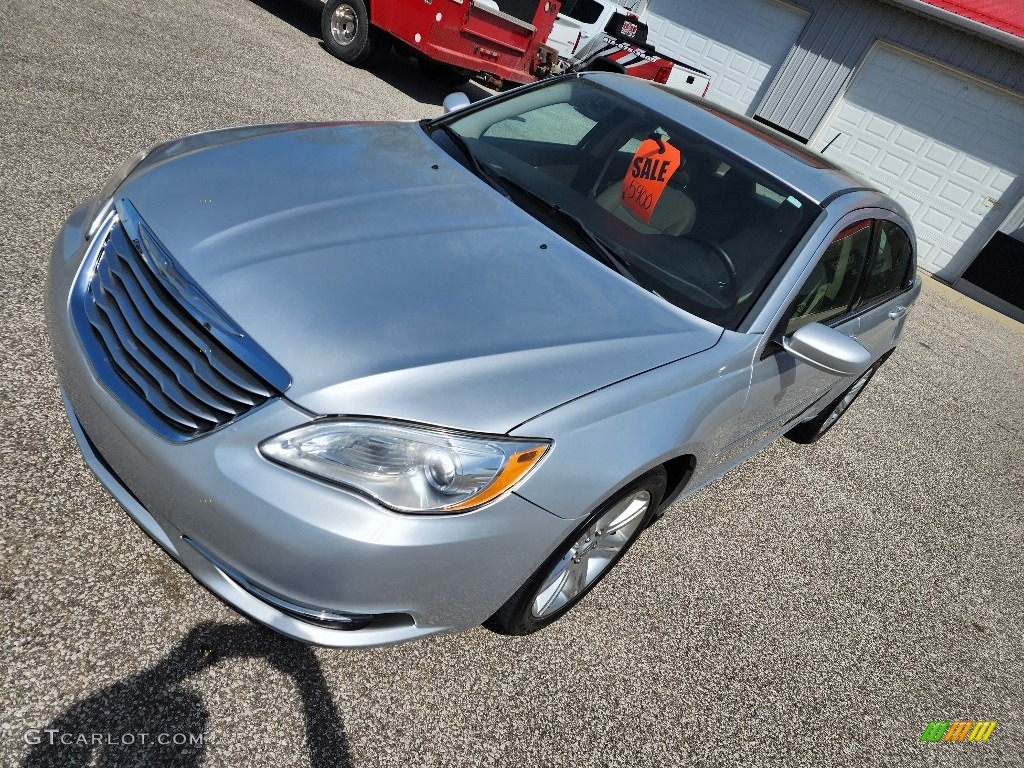 2012 200 Touring Sedan - Crystal Blue Pearl Coat / Black/Light Frost photo #8