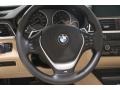 2020 BMW 4 Series Venetian Beige Interior Steering Wheel Photo
