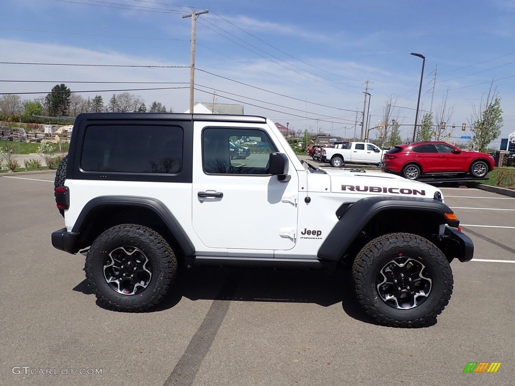 Bright White 2023 Jeep Wrangler Rubicon 4x4 Exterior Photo #145985167