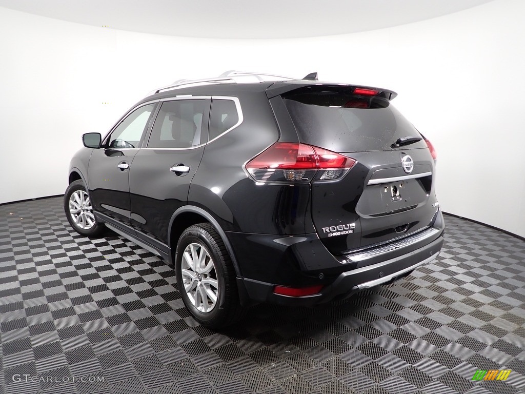 2020 Rogue SV AWD - Magnetic Black Pearl / Charcoal photo #7