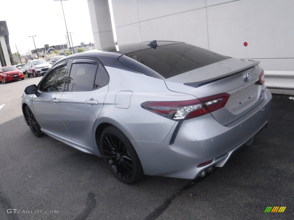 2022 Camry XSE Hybrid - Celestial Silver Metallic / Cockpit Red photo #10