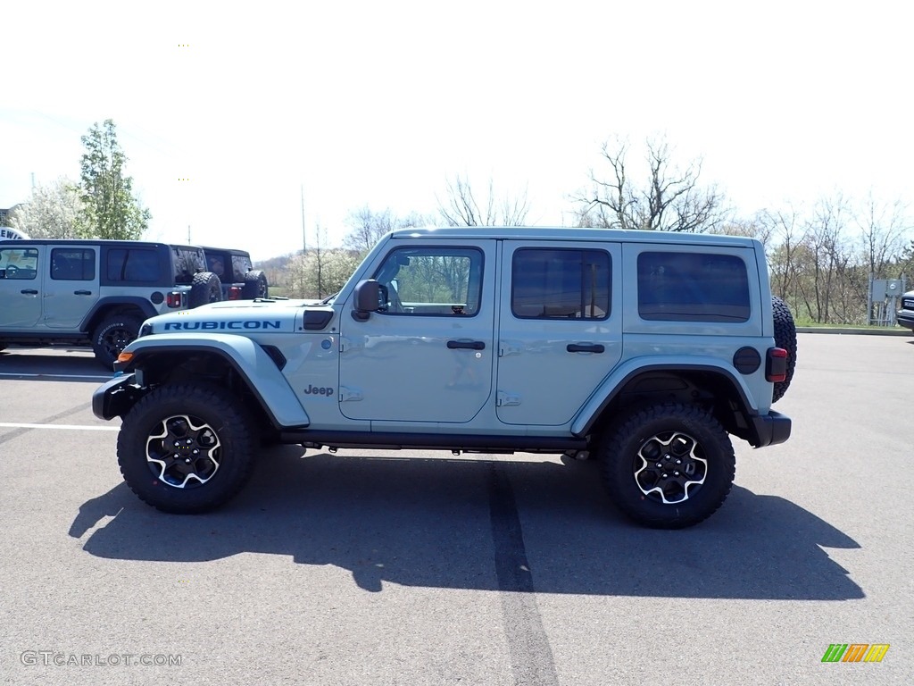 2023 Wrangler Unlimited Rubicon 4XE Hybrid - Earl / Black photo #2