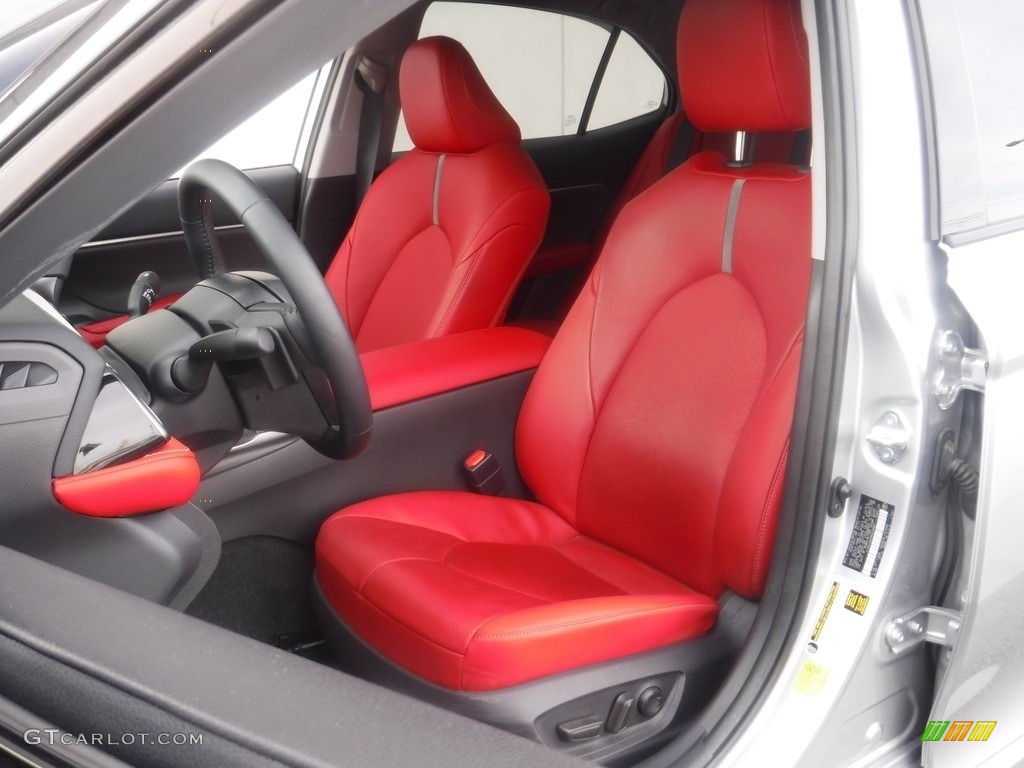 2022 Camry XSE Hybrid - Celestial Silver Metallic / Cockpit Red photo #16