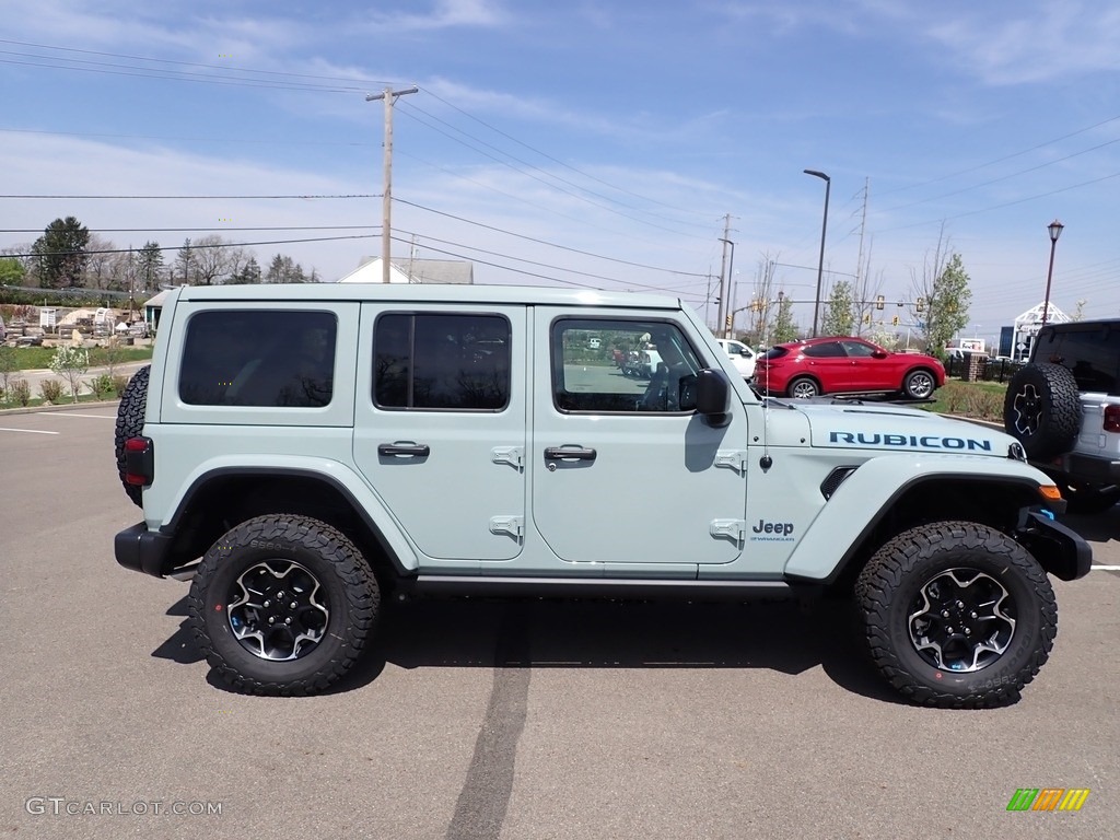 2023 Wrangler Unlimited Rubicon 4XE Hybrid - Earl / Black photo #6