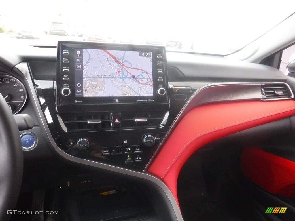 2022 Camry XSE Hybrid - Celestial Silver Metallic / Cockpit Red photo #21