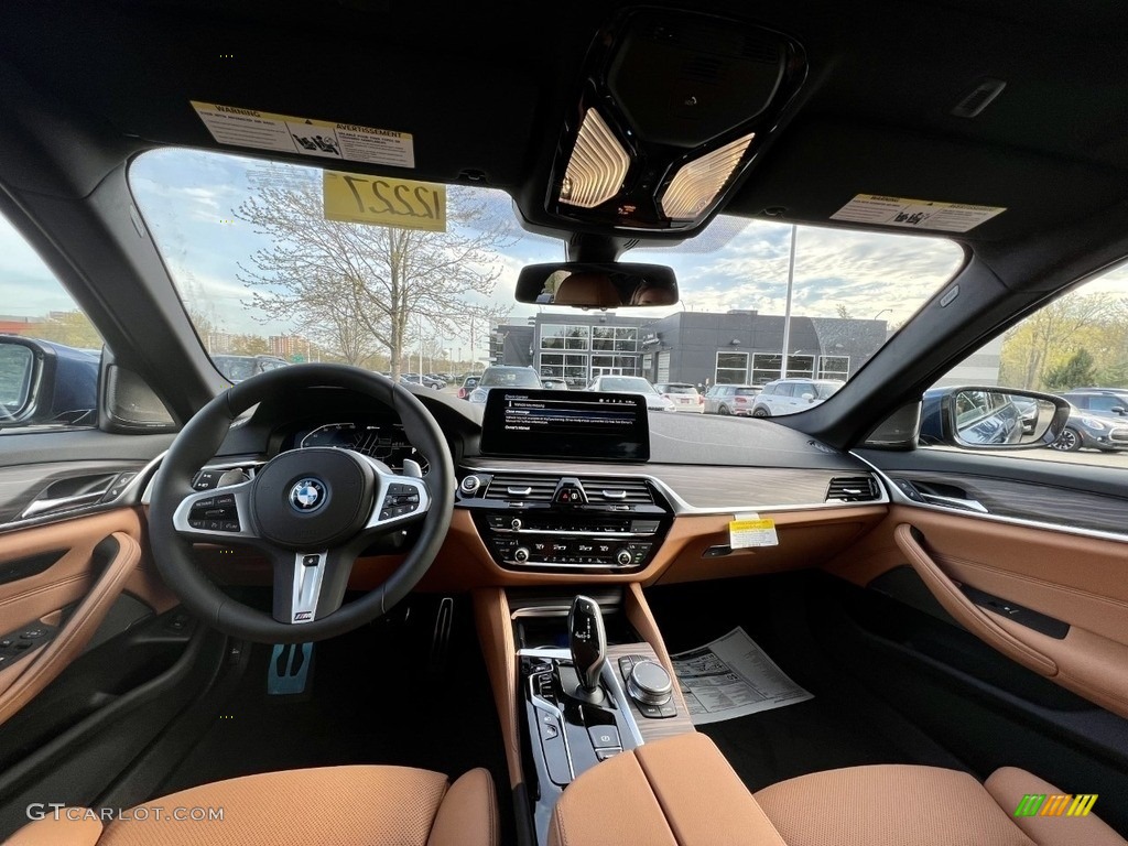 Cognac Interior 2023 BMW 5 Series 530e xDrive Sedan Photo #145985896
