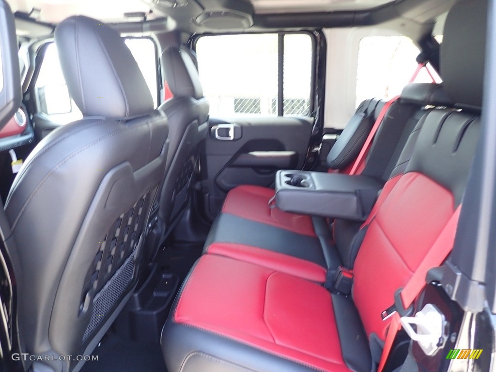 2023 Jeep Wrangler Unlimited Rubicon 4XE 20th Anniversary Hybrid Rear Seat Photo #145986106