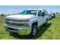 Summit White - Silverado 2500HD WT Regular Cab 4x4 Photo No. 8