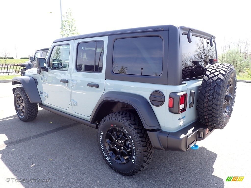 2023 Wrangler Unlimited Willys 4XE Hybrid - Earl / Black photo #3