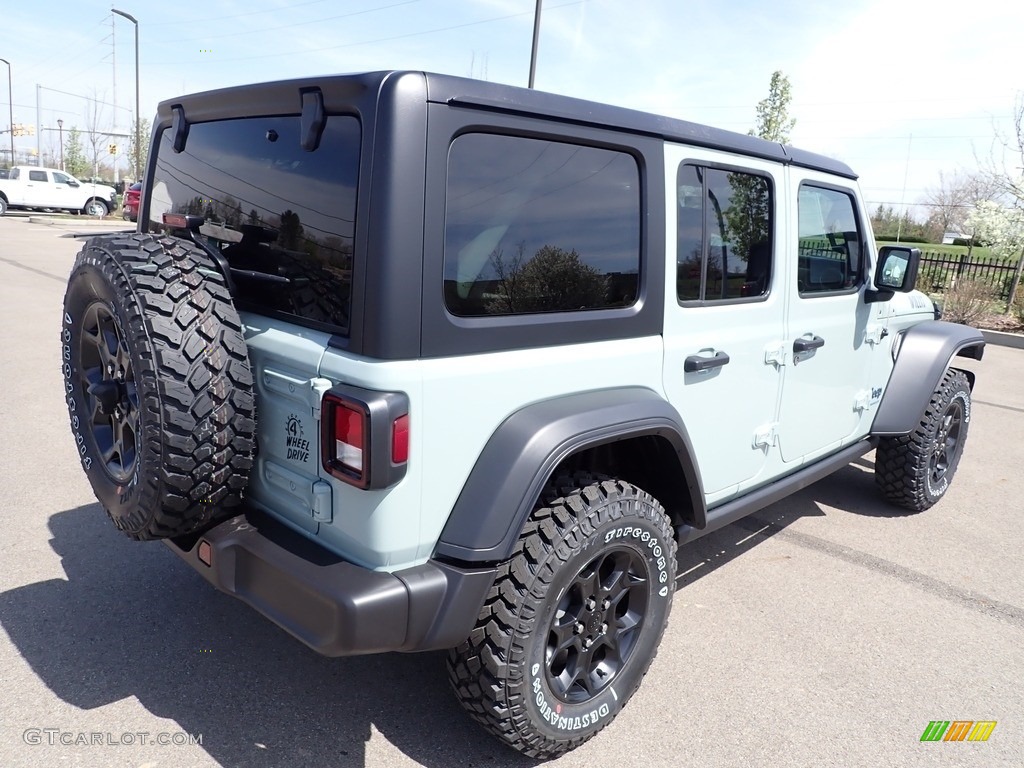2023 Wrangler Unlimited Willys 4XE Hybrid - Earl / Black photo #5