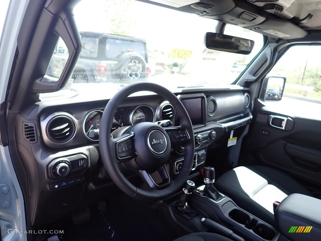 2023 Wrangler Unlimited Willys 4XE Hybrid - Earl / Black photo #13