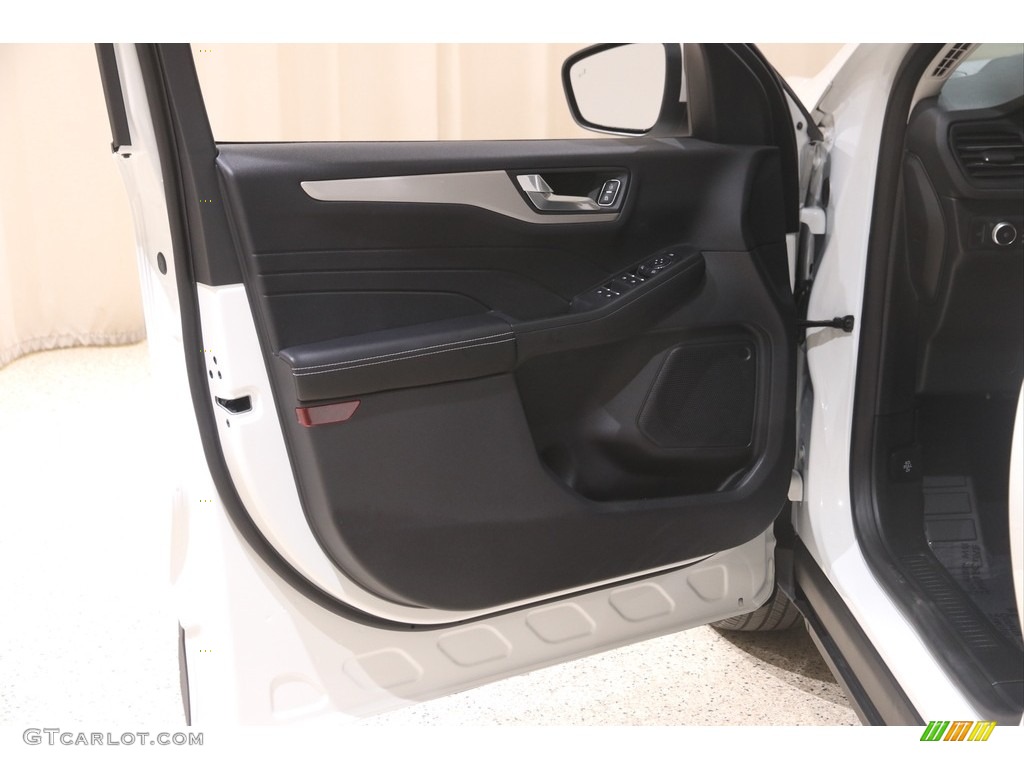 2021 Escape SEL 4WD - Star White Metallic Tri-Coat / Ebony photo #5