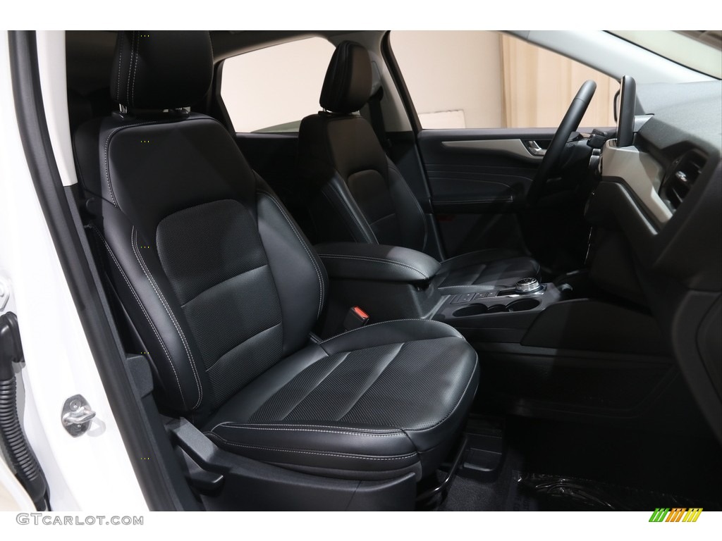 2021 Escape SEL 4WD - Star White Metallic Tri-Coat / Ebony photo #16