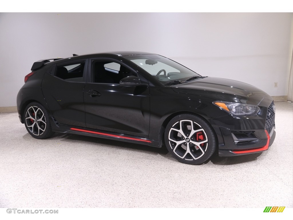 2019 Veloster N - Ultra Black / Black photo #1