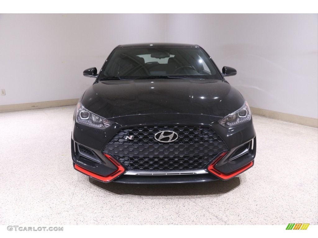 2019 Veloster N - Ultra Black / Black photo #2