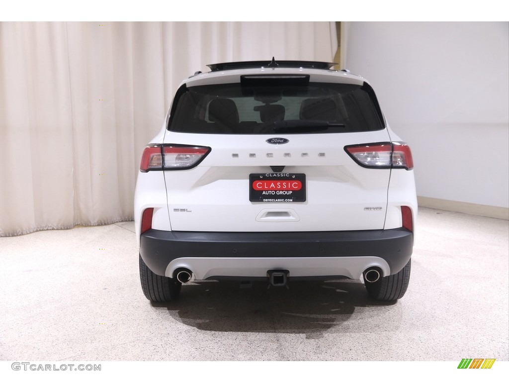 2021 Escape SEL 4WD - Star White Metallic Tri-Coat / Ebony photo #19