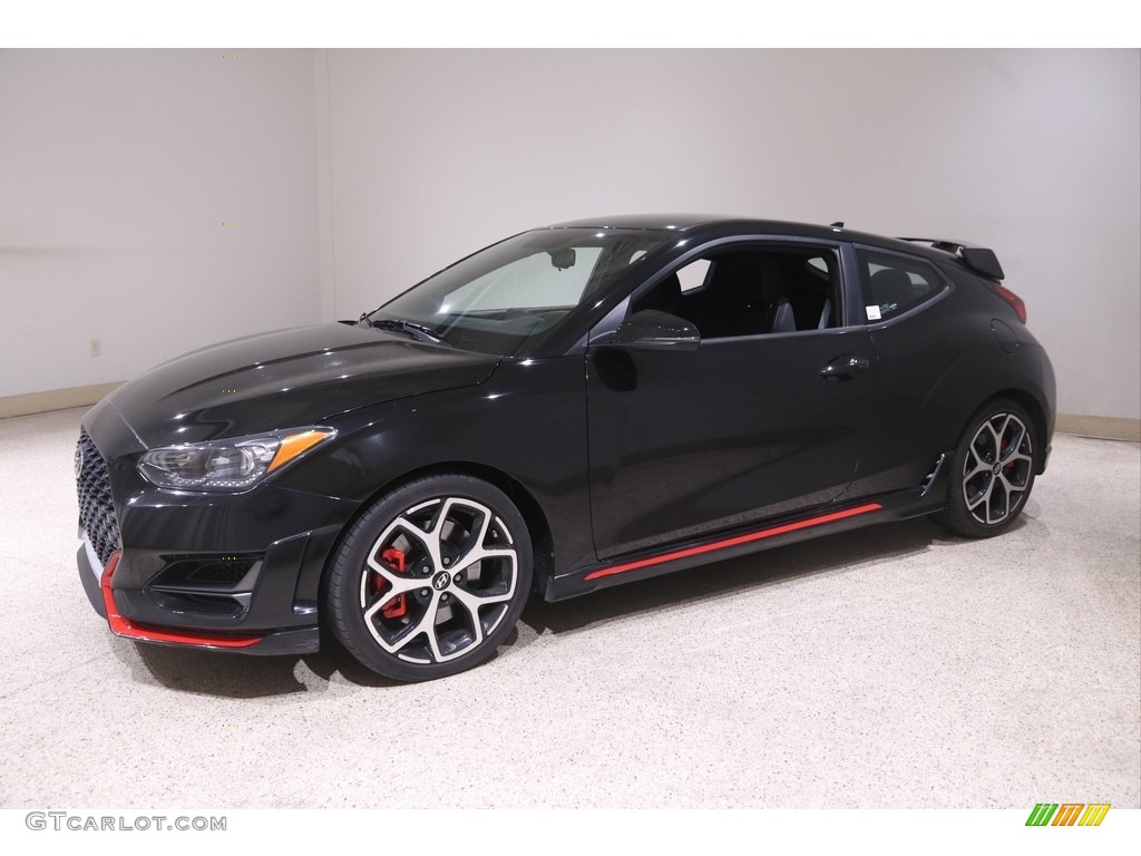2019 Veloster N - Ultra Black / Black photo #3