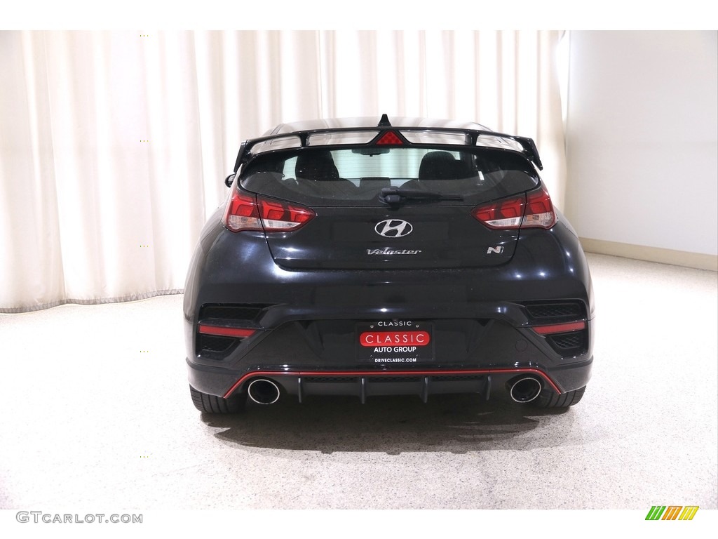2019 Veloster N - Ultra Black / Black photo #17