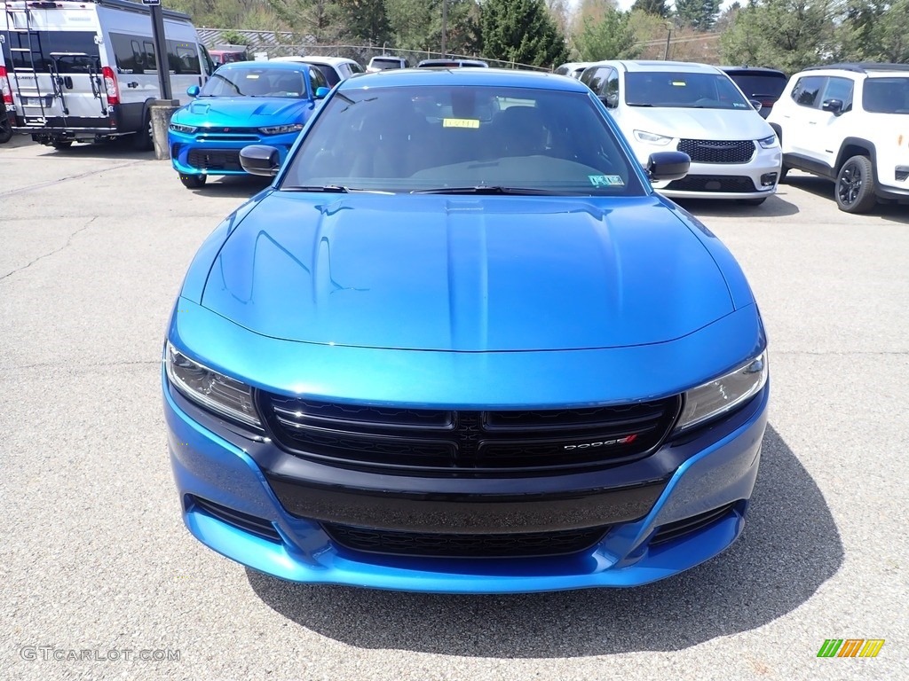2023 Charger SXT AWD - Frostbite / Black photo #8