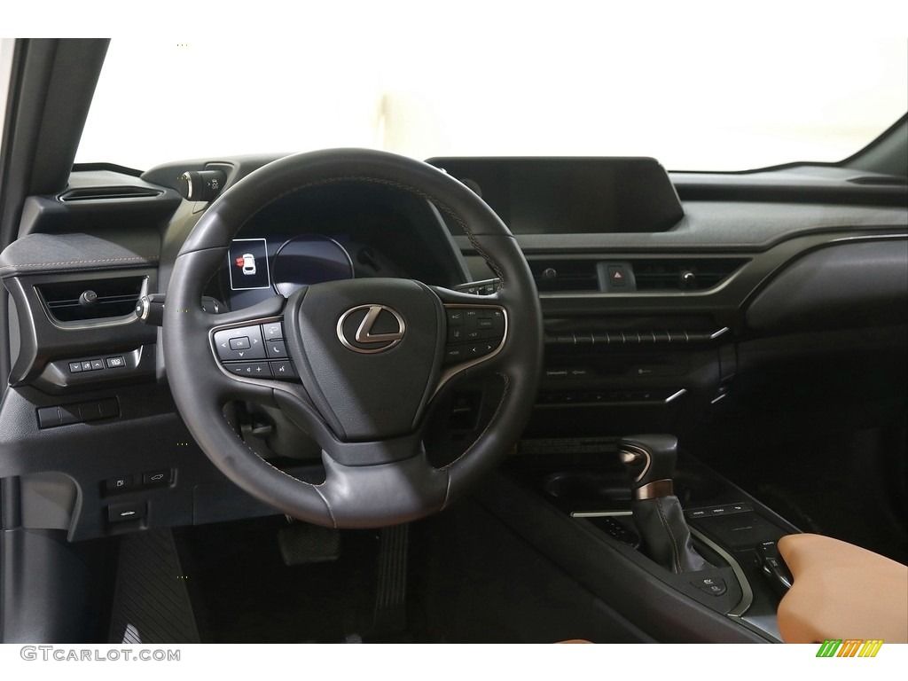 2020 UX 250h AWD - Eminent White Pearl / Glazed Caramel photo #6