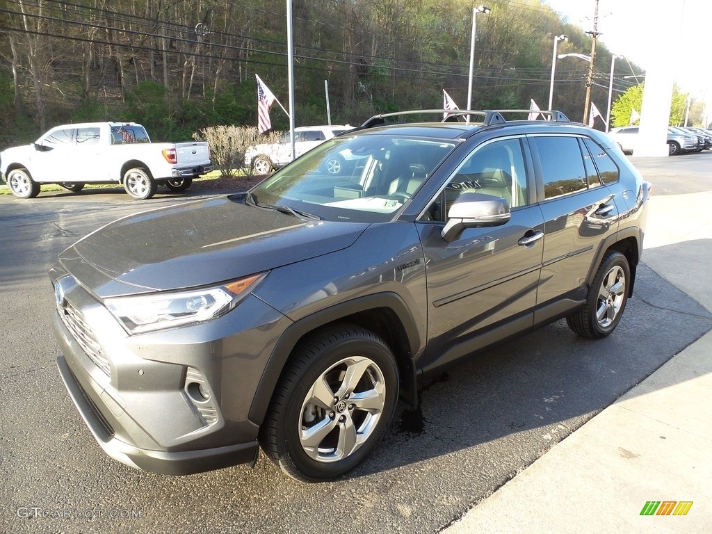 2020 RAV4 Limited AWD - Magnetic Gray Metallic / Black photo #7