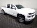 2016 Summit White Chevrolet Silverado 1500 LT Crew Cab 4x4  photo #4