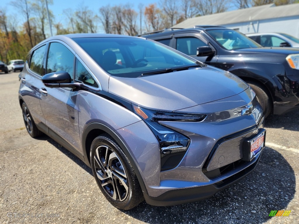 2023 Bolt EV LT - Gray Ghost Metallic / Jet Black photo #2