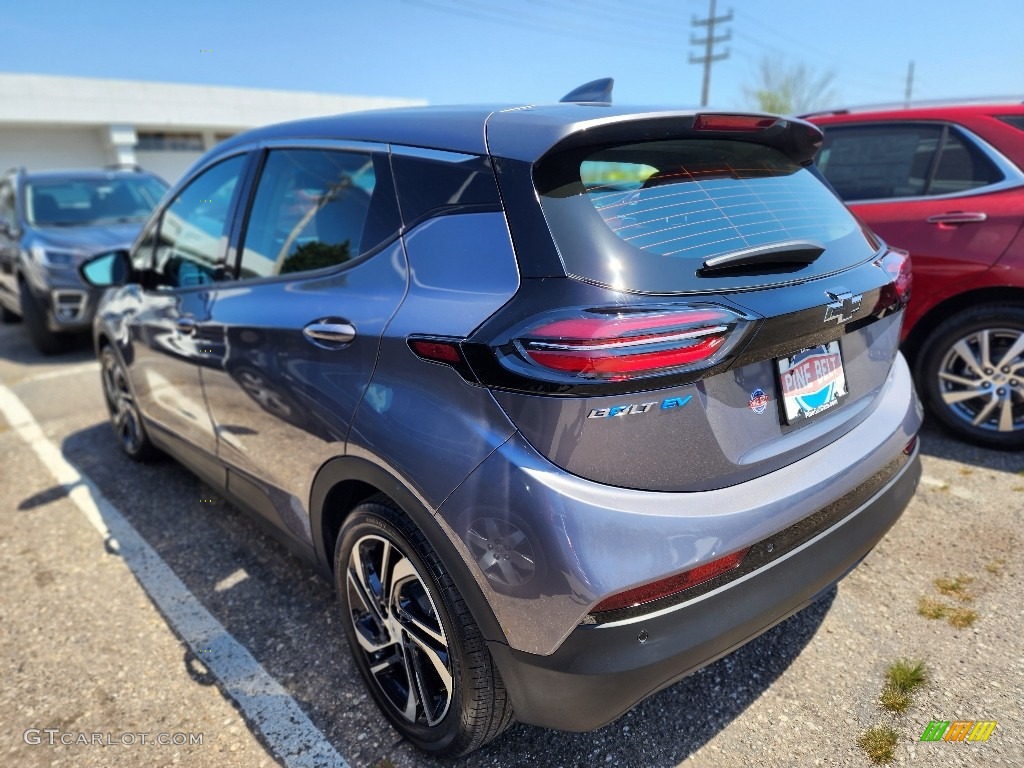 2023 Bolt EV LT - Gray Ghost Metallic / Jet Black photo #6