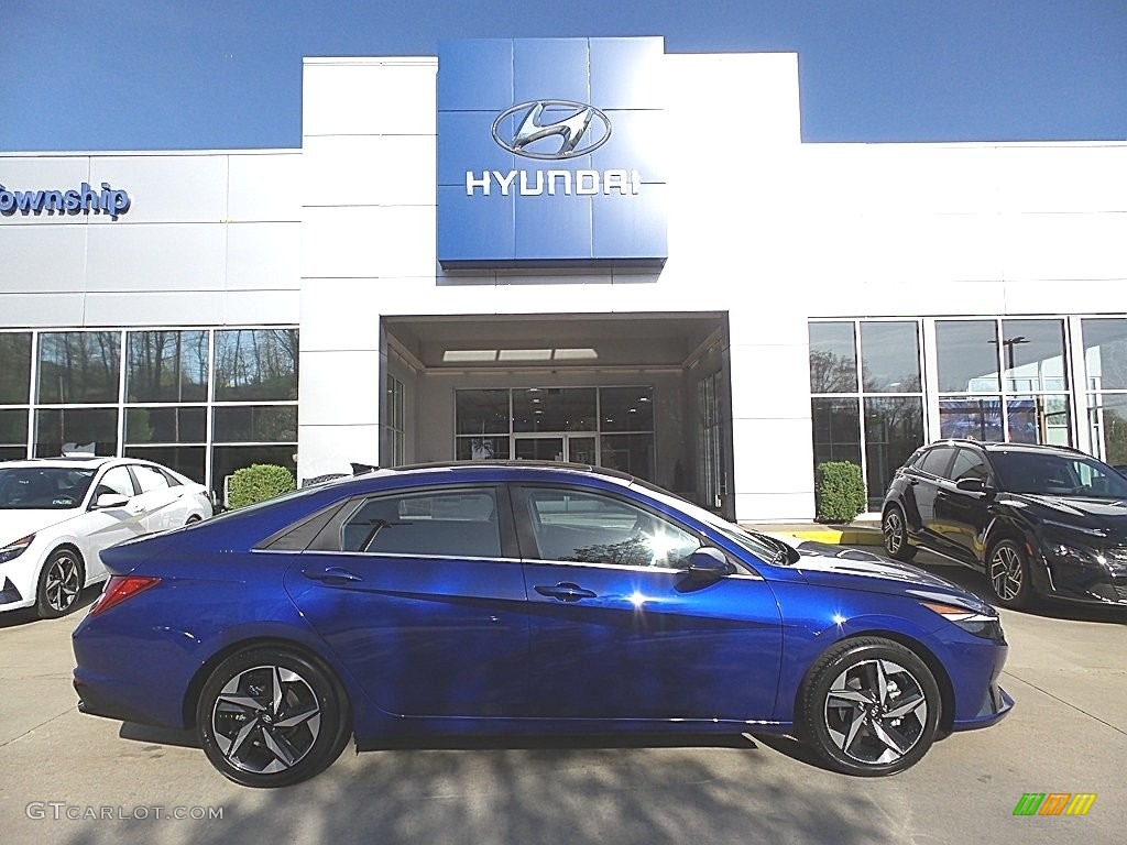 Intense Blue Hyundai Elantra